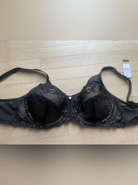 Natori Black Lace Underwire Bra